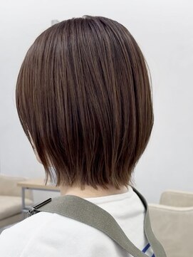 エルヘアメゾン(el. hair maison) まとまるレイヤーカット/レイヤーボブ☆透明感ベージュ