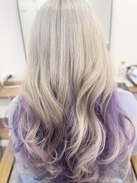 ランプ(Lamp) 白髪ぼかしにも/バレイヤージュカラー/ハイライト/中野/白髪染め