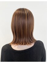 プルイ(PLUSE) 外ハネ切りっぱなしボブ