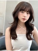 髪質改善ピンクベージュショート仙台レイヤー韓国前髪