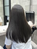 アリア イースト バイ エクラート 新宿東口店(ARiA east byECLART)&nbsp;オリーブグレージュ×ローレイヤーカット