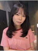 ミディアムレイヤーカット