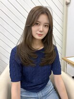 ユイマァル 倉敷(YUIMARL) ヘーゼルブラウン×レイヤーカット