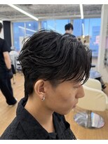 ビカム 名駅EAST(become) フェザーパーマ/毛流れセンターパート/ナチュラル/名古屋/名駅