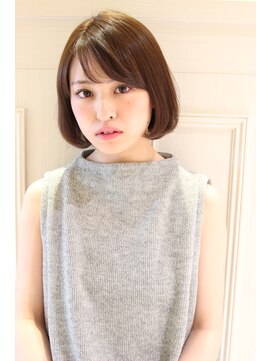 レウナ 外苑前(Reuna) 上品内巻きボブスタイル！！【外苑前・青山・表参道】