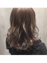 アンド バイ ヘアサロン(AND by hair salon) グレーベージュカラー