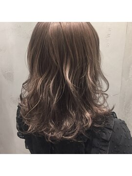 アンド バイ ヘアサロン(AND by hair salon) グレーベージュカラー