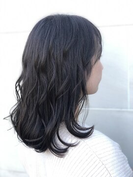 アナザーワールド(ANOTHER WORLD) ＊セミロング×カット＋グレージュカラー＊