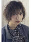 Ciel・ショートボブ×ランダムパーマ