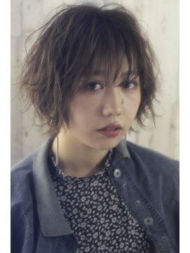 シエル(Ciel) Ciel・ショートボブ×ランダムパーマ