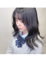 リジョイスヘア エン(REJOICE hair EN)&nbsp;韓国ヘア/ネイビーブラック【REJOICEhairEN 根本亜弥】