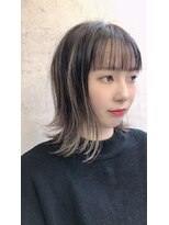 ノア ヘアデザイン 町田店(noa Hair Design) バレイヤージュ　外ハネボブ