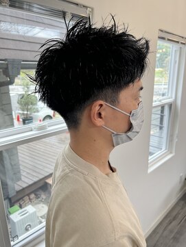 レポ(LEPO) 立体感ある刈上げショート