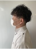 マッシュ ウェーブパーマ