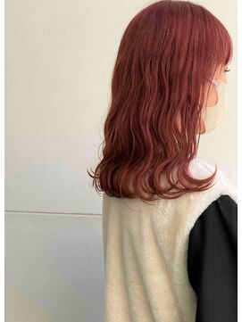 バローチェ 大阪 堀江(Barouche) 【Barouche/中島綾子】　ベリーピンク　セミロング　堀江
