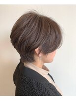カノエ 宇部小串店(canoe)&nbsp;ショート/ブラウン/髪質改善縮毛矯正/髪質改善/韓国風/
