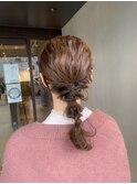 ゆるっと編みおろしarrange