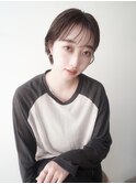 ♪大人ヘルシー小顔ショート艶感チョコレートカラー【池袋】