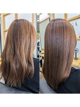 ナチュラル 岩切店(Natural) 魔法の縮毛矯正【ケアルーガ】髪質改善トリートメント◎仙台岩切