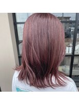 ミル(1001 mille)&nbsp;ピンクベージュ/ピンクコーラル/ミディアムヘア