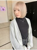透明感たっぷりハイトーンミルクティー