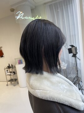 ハイブ 金沢(Hive) シアーグレージュ 透明感カラー