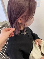 ドット ヘアー(dot.hair) 春ピンクラベンダーカラー
