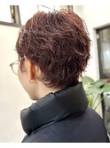 ショートパーマ/ベリーショート/ベリショ/くせ毛パーマ