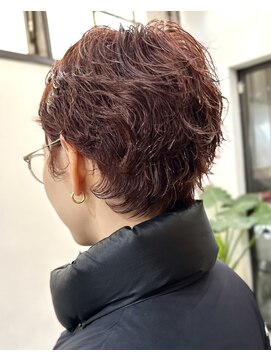 ナループロアオハナ(Nalu pu loa ohana) ショートパーマ/ベリーショート/ベリショ/くせ毛パーマ