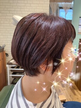 ジパングインスパイア 丸っこいショートボブ