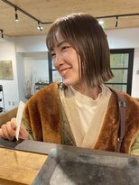 ブルック(BROOK.)&nbsp;王道bob×オリーブベージュ