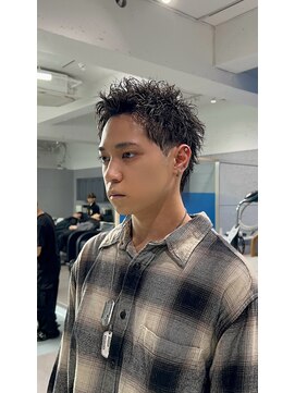 ゼストプール(ZEST POOL) スパイキーショート×ピンパーマ