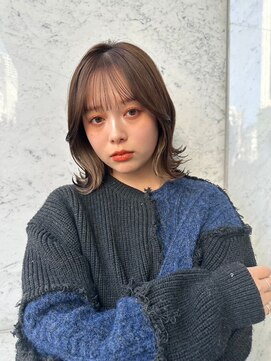 ジーナ 渋谷本店(Zina) 髪質改善＊顔回りウェーブミディ＊美髪【Zina宮益坂】