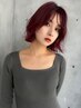 【鉄板メニュー/美発色】カット＋カラー＋3stepトリートメント　￥8800