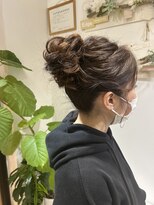 ヘアセットサロンエッジ(Edge)&nbsp;フアフアおだんご