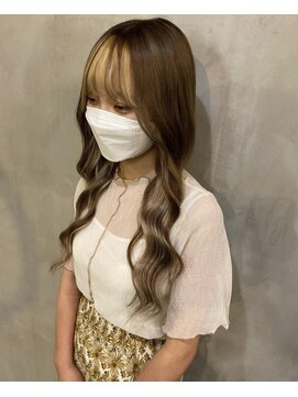 ルフレ 新宿本店1st(Reflet) ◎ワンポイントが可愛いフェイスフレーミング