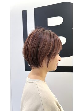 ブレス ヘアデザイン(BLESS hair design) 大人かわいい愛され小顔カットハイライトショート美髪