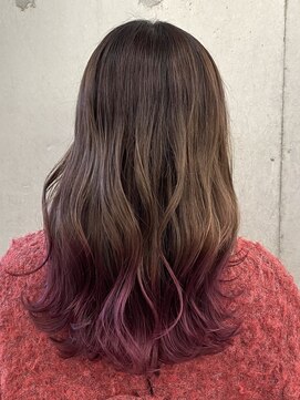 ミリィバイアヤラ 船橋店(MIRYI by ayala) 【RYOYA】グラデーションカラー/ピンク