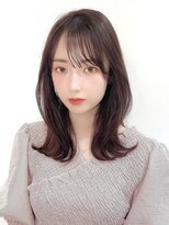 ロングレイヤーグレージュカラー美肌カラー透明感20代30代40代