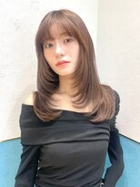 ロンド レグリーズ 立川(Lond leglise)&nbsp;大人ガーリー/ミディアムレイヤーカット/20代30代40代50代/立川