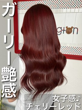 パディントン(Paddington) ガーリーレッドが可愛い☆女子のためのチェリーレッドカラー♪