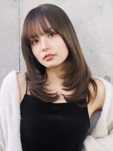 メロン 恵比寿(MERON) 【MINAMI】セット簡単×大人レイヤースタイル×内巻きレイヤー