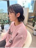 ボブパーマ/パーマボブ/くせ毛風パーマ/ゆるめパーマ