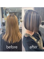 ガルボヘアー 桟橋店(garbo hair)&nbsp;ハイトーン大人可愛い20代30代40代