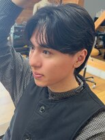 フラッシュパック(FLASH PACK)&nbsp;ニュアンスパーマ/センターパート/カルマパーマ