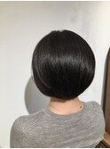 艶髪レイヤーボブ/髪質改善/透明感カラー/小顔カット/30代/40代