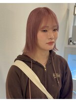 アンジェリカラボ 高田店(ANGELICA LABO)&nbsp;【ANGELICA  LABO 高田店　市川誠人】ピンクベージュ