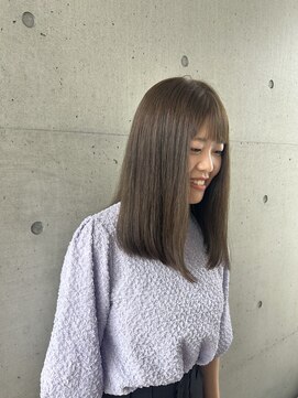 アチーブ ヘア デザイン(achieve hair design) #オリーブベージュ