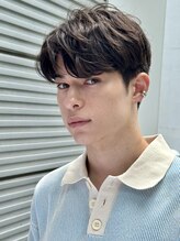 フラミンゴバイカーニバル 江古田(Flamingo by carnival) フェザーパーマメンズパーマサイドバックメンズショートカット