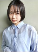 【MINX】くびれヘア＋くすみベージュハイライトカラー_表参道